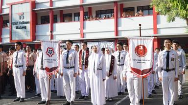 Serah Terima Jabatan OSIS dan MPK Masa Bakti 2025/2026 Resmi Digelar di SMK Telkom Malang!!